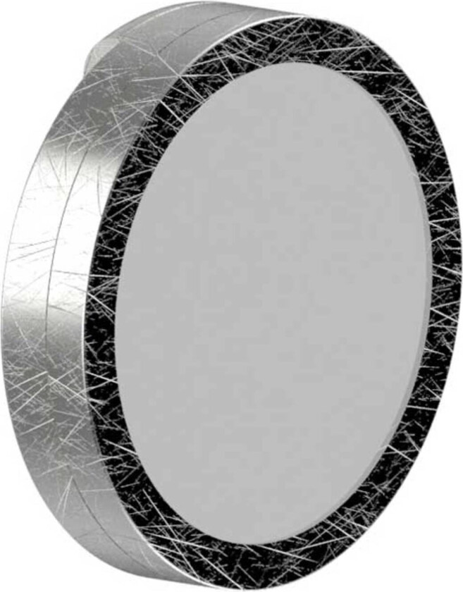 Lightme LED-speillampe Aqua rund bladsølv