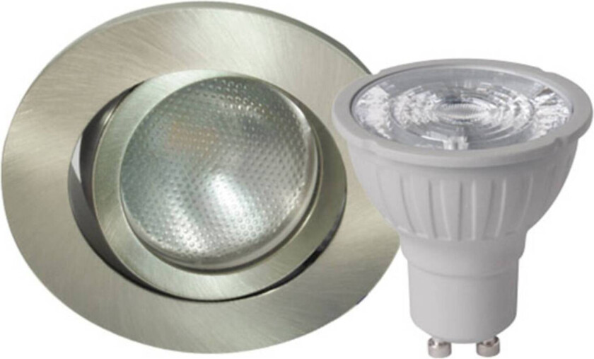 DecoclicSet downlight GU10 5,2W, jern