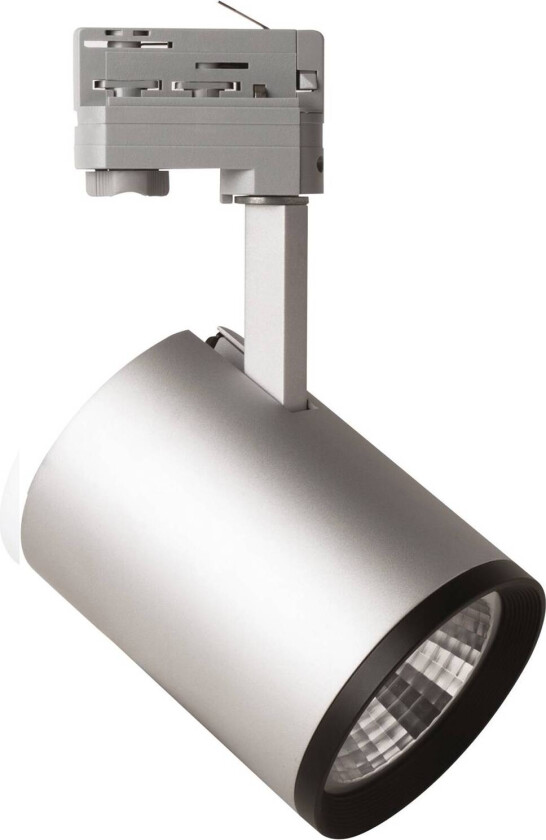 LED-spot Marco for 3-fase skinne sølv 4 000K