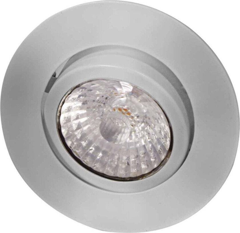 Rico LED innfellingspot, dim to warm, børstet stål