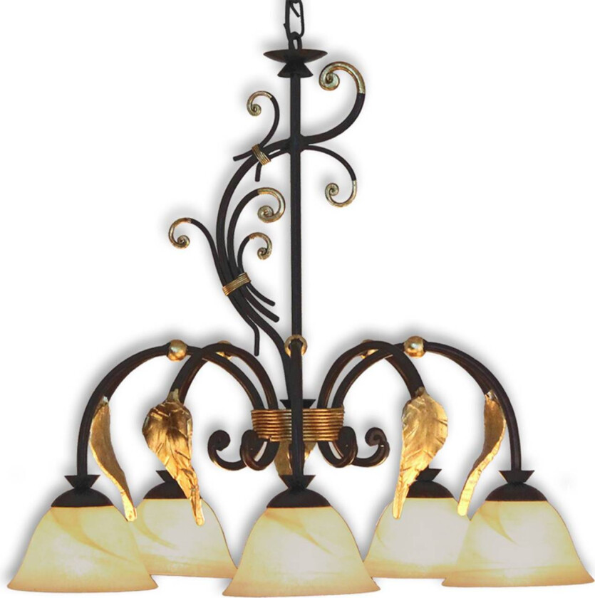 Florence Antik - utsmykket hengelampe