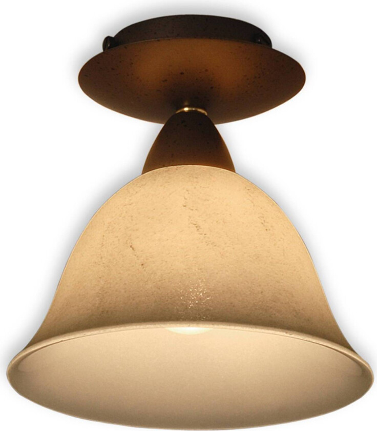 Pusta - taklampe med Scavo-røykglass