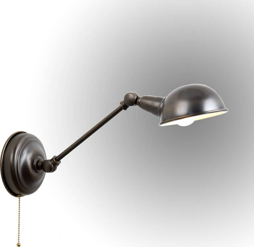 Svingbar vegglampe Anno 1900