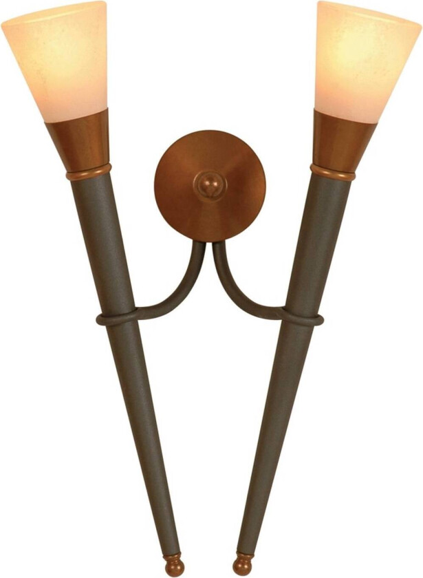 Veggfakkel STELLA med 2 lys