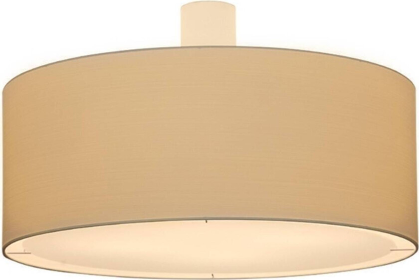 Kremfarget taklampe LIVING ELEGANT Ø 60 cm