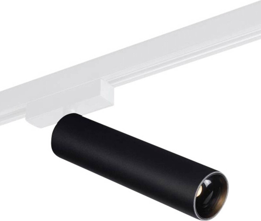 LED-skinnespot Trigga Volare 930 30° svart/hvit