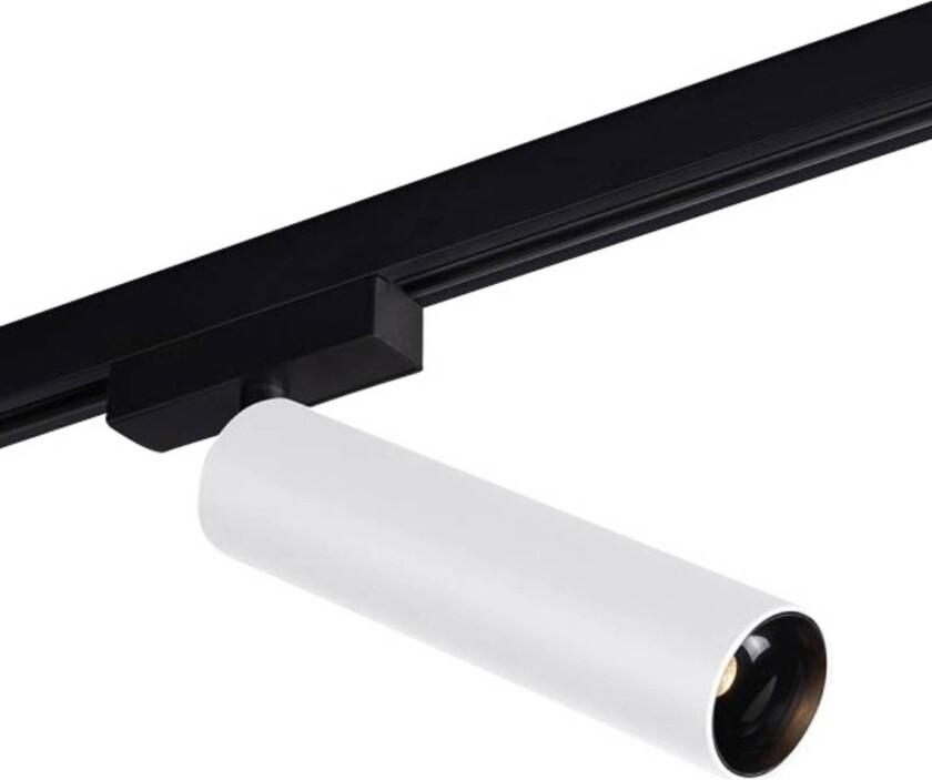 LED-skinnespot Trigga Volare 930 55° hvit/svart