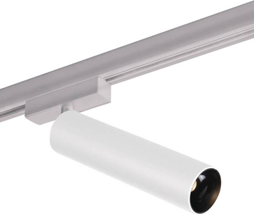 LED-skinnespot Trigga Volare 930 30° hvit/krom