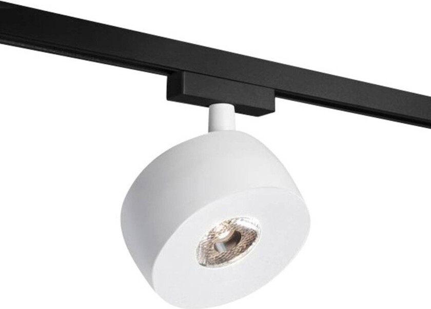 LED-spot Vibo Volare 927 hvit/svart 35°, skinnespot