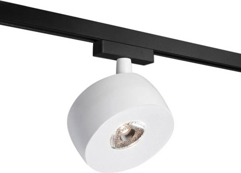 LED-spot Vibo Volare 927 hvit/svart 10°, skinnespot