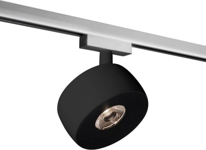 LED-spot Vibo Volare 927 svart/krom 10°, skinnespot