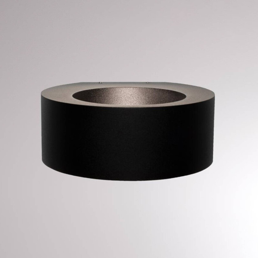 Eyo utendørs LED-vegglampe svart