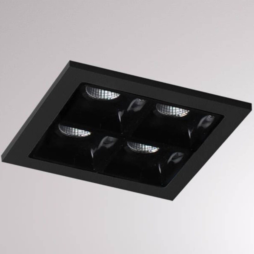 Liro LED-downlight svart 34° 3 000 K