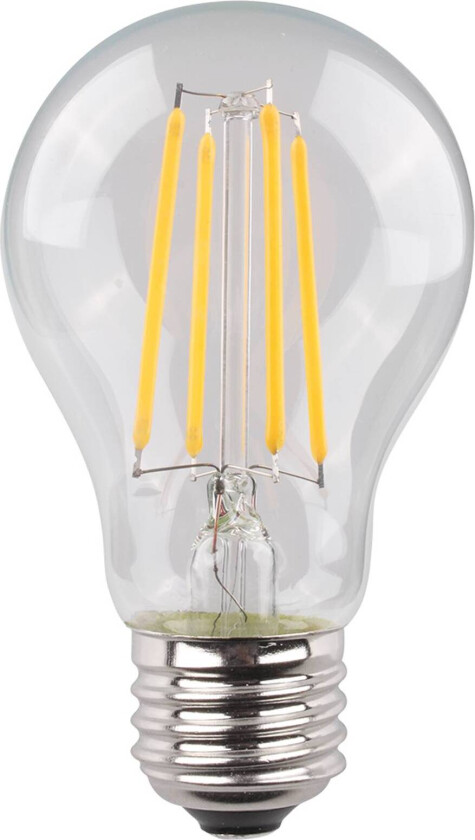 LED-pære E27 8W 2 700 K 1 055 lumen filament klar