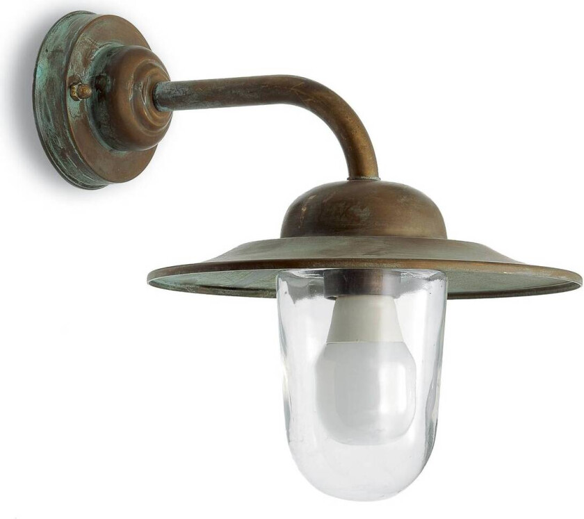 Utend vegglampe Casale ant.mess. klar dybde 30cm