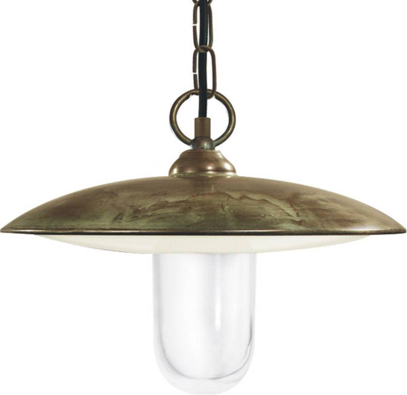 Pendellampe Golfo messing antikk/klar