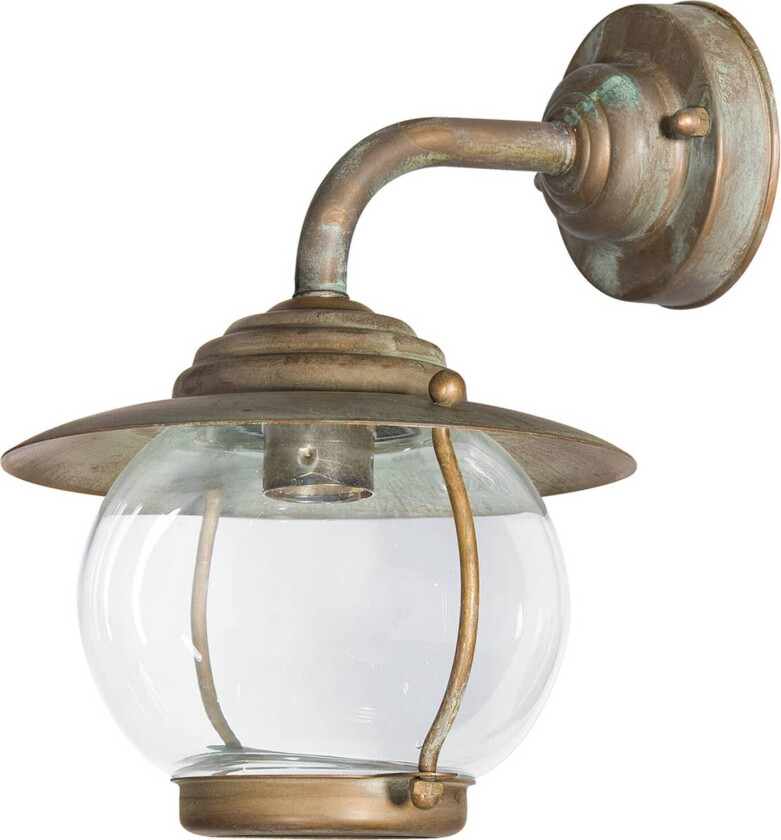 Olivia - rund formet utendørs vegglampe IP44