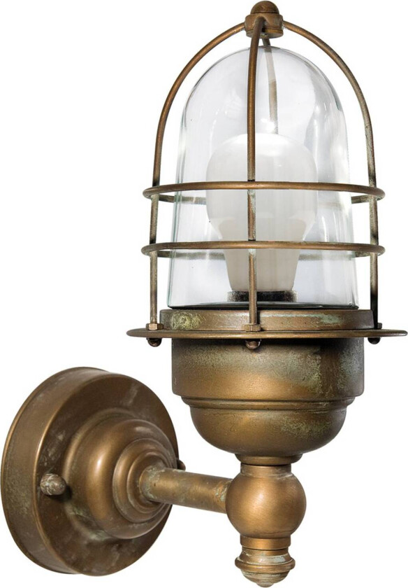 Liten, sjøvannsbestandig Matteo utendørs vegglampe