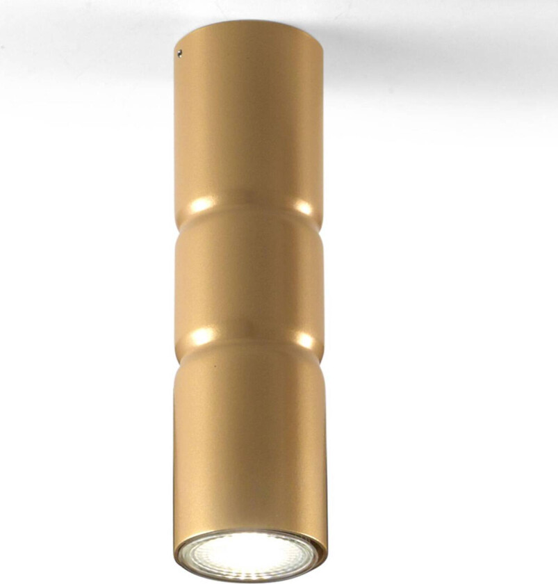 Taklampe Turbo, fast, gull