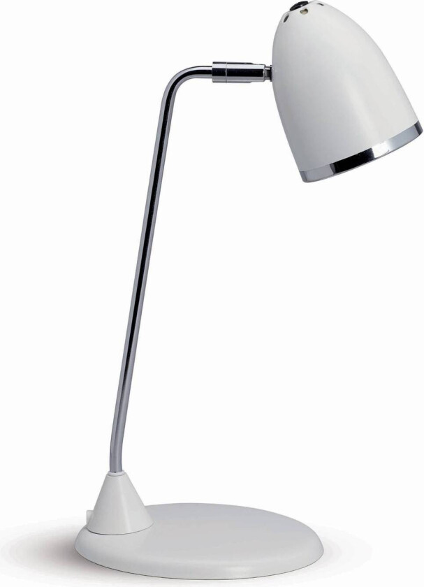 Starlet skrivebordslampe, hvit