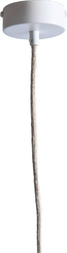 Nux hengelampe høy, kornblomst, hvit