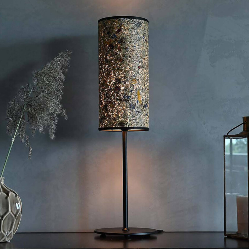 Arboreus lampe engblomster svart