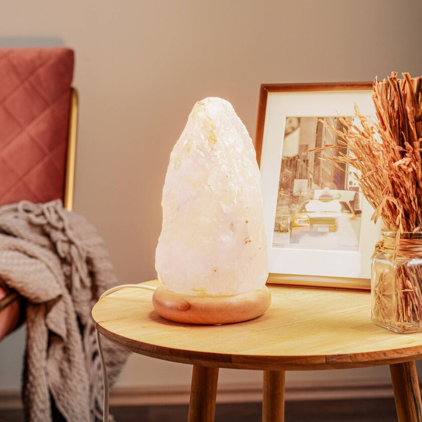 Harmony saltlampe naturlig sokkel 19-23cm