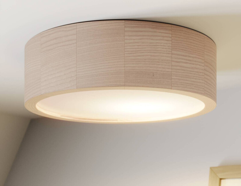 Kerio taklampe, Ø 27 cm, hvit