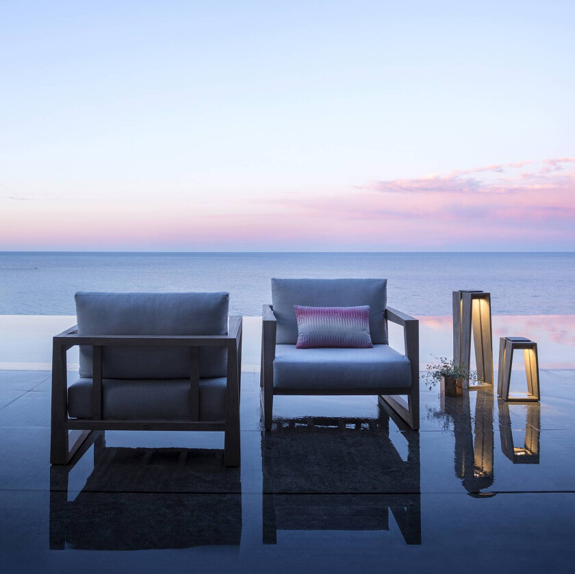 Skaal LED-solcellelykt med sensor, 65 cm