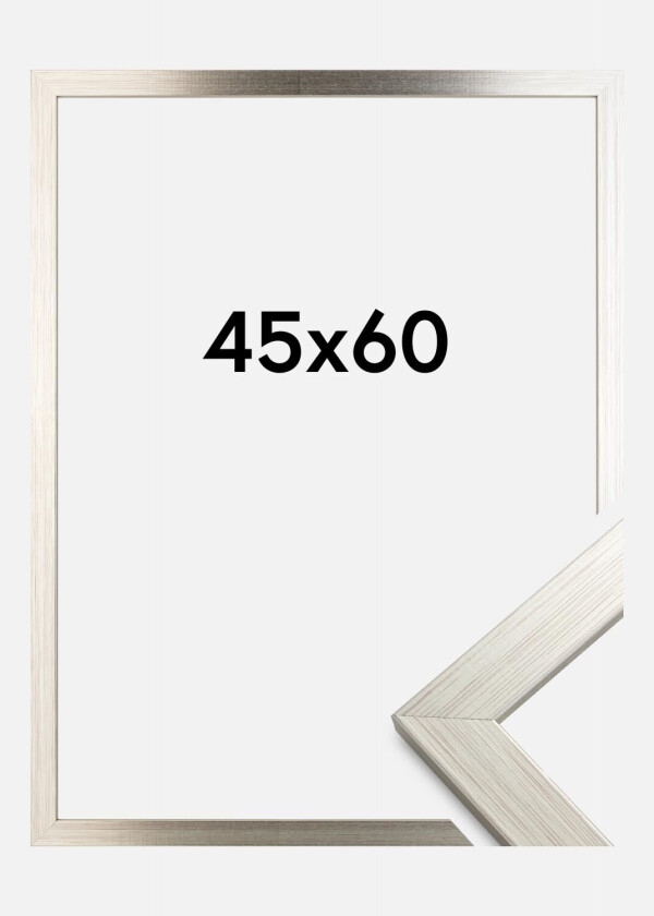 Ramme Silver Wood 45x60 Cm