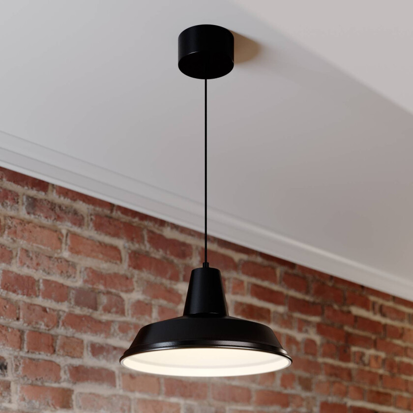 Class pendellampe, svart/svart