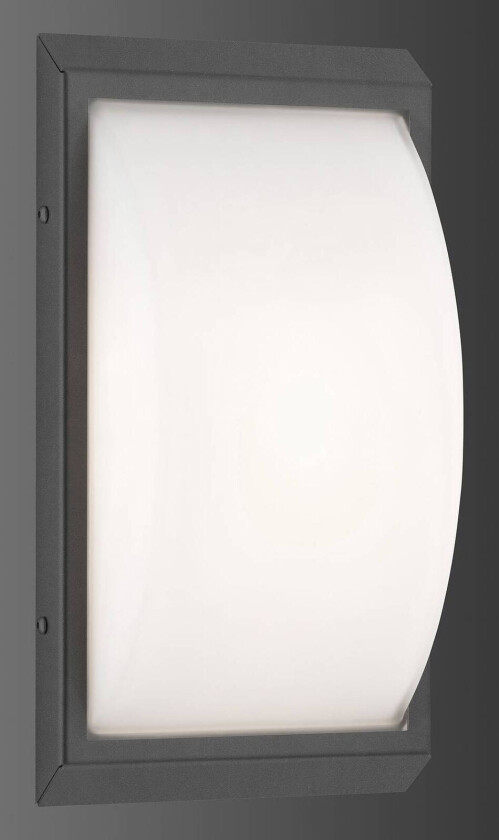 Utendørs LED-vegglampe 053 sensor, grafitt