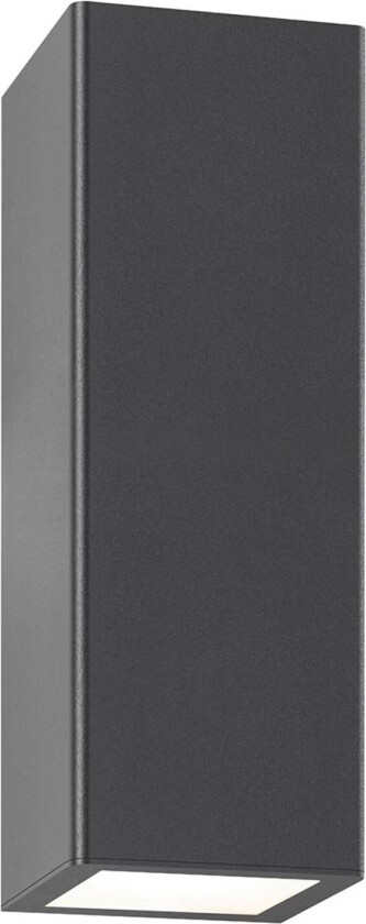 Senta utendørs vegglampe, grafitt