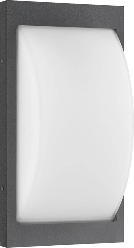 069SEN E27 utendørs sensor-vegglampe grafitt