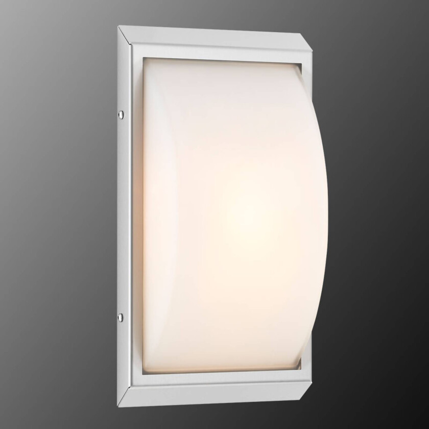Utendørs vegglampe 052, hvit