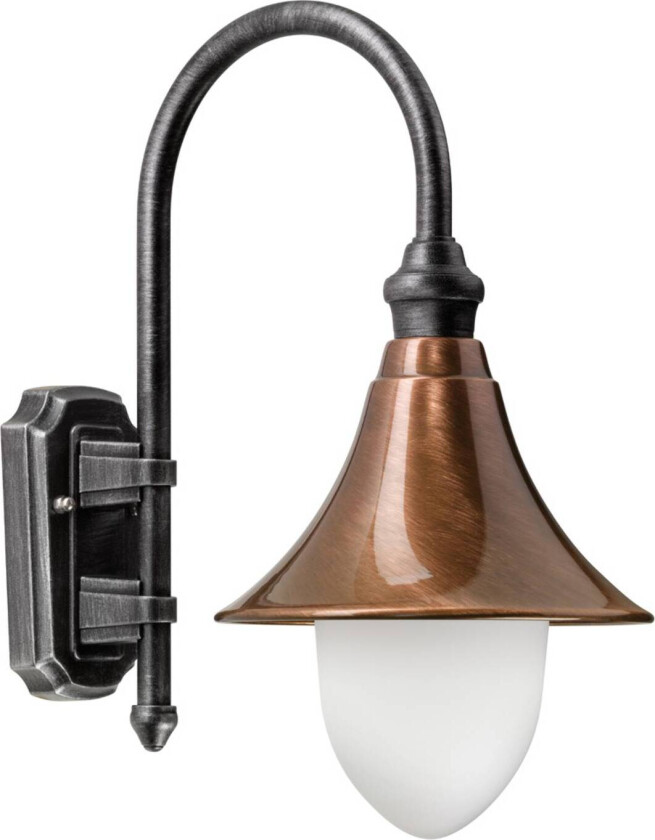 Klassisk-moderne utendørs vegglampe Elisa