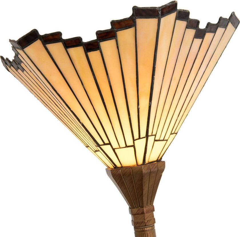 Marla - gulvlampe i tiffanystil