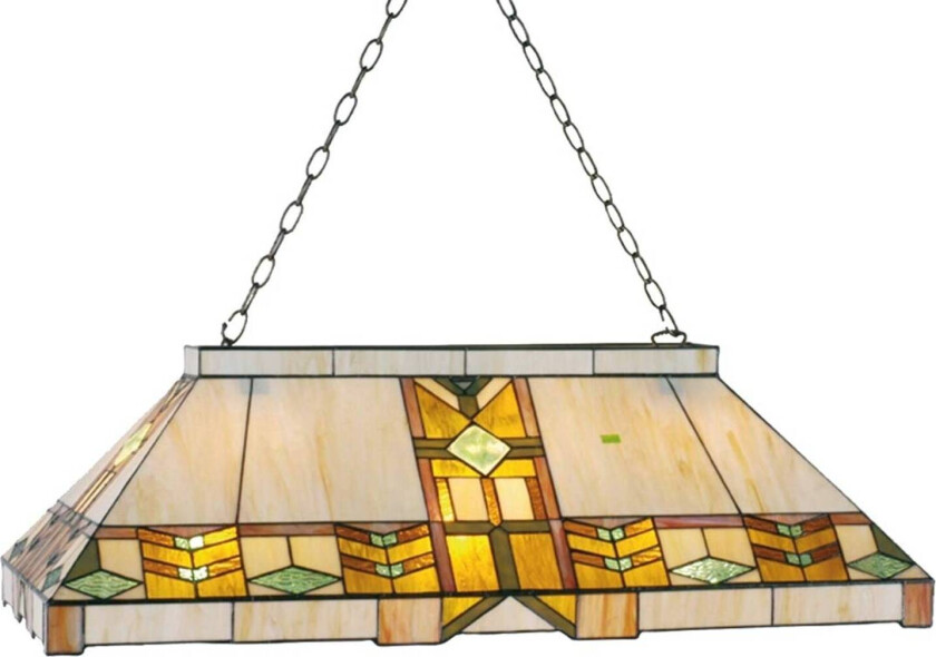 Hengelampe Eddart i Tiffany-stil