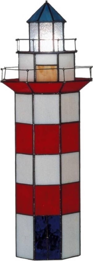 Dekorlampe Claas i Tiffany-stil, 56 cm