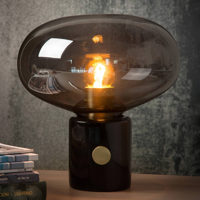 Bordlampe Charlize røykgrå