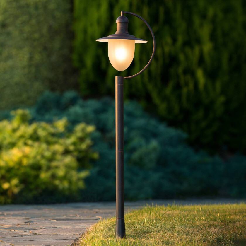 Veilampe Aruba, rustbrun