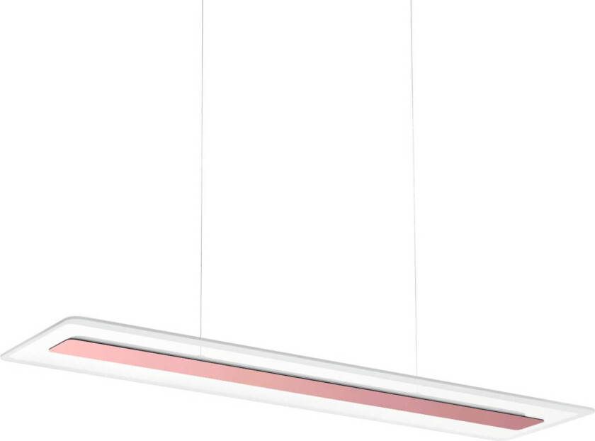 Antille LED-hengelampe, rektangulær, kobber