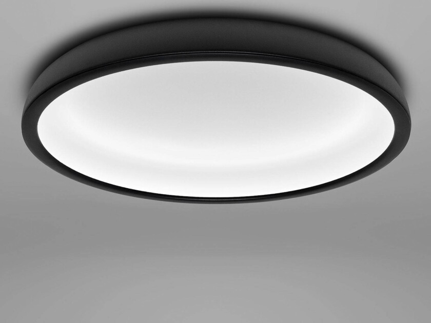 Reflexio LED-taklampe, Ø 46cm, svart