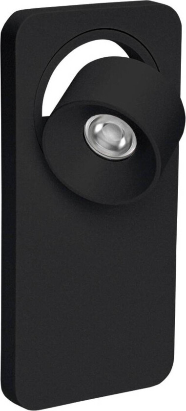 Beebo W LED-vegglampe, svart