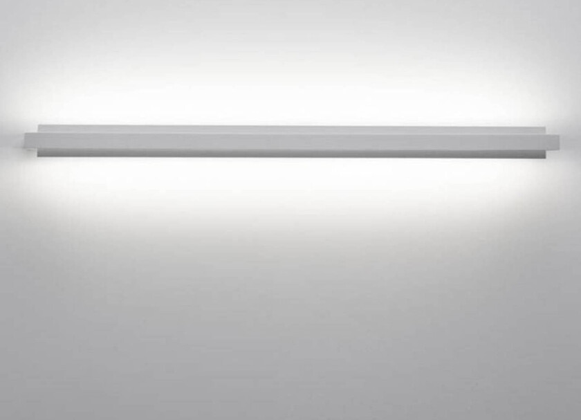 Tablet W1 LED-vegglampe, bredde 66 cm, hvit