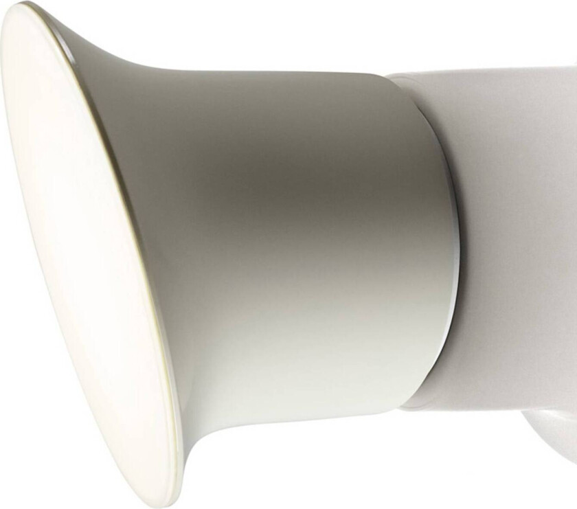 Ecran In & Out LED-vegglampe, opalhvit