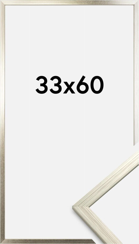 Ramme Edsbyn Sølv 33x60 Cm