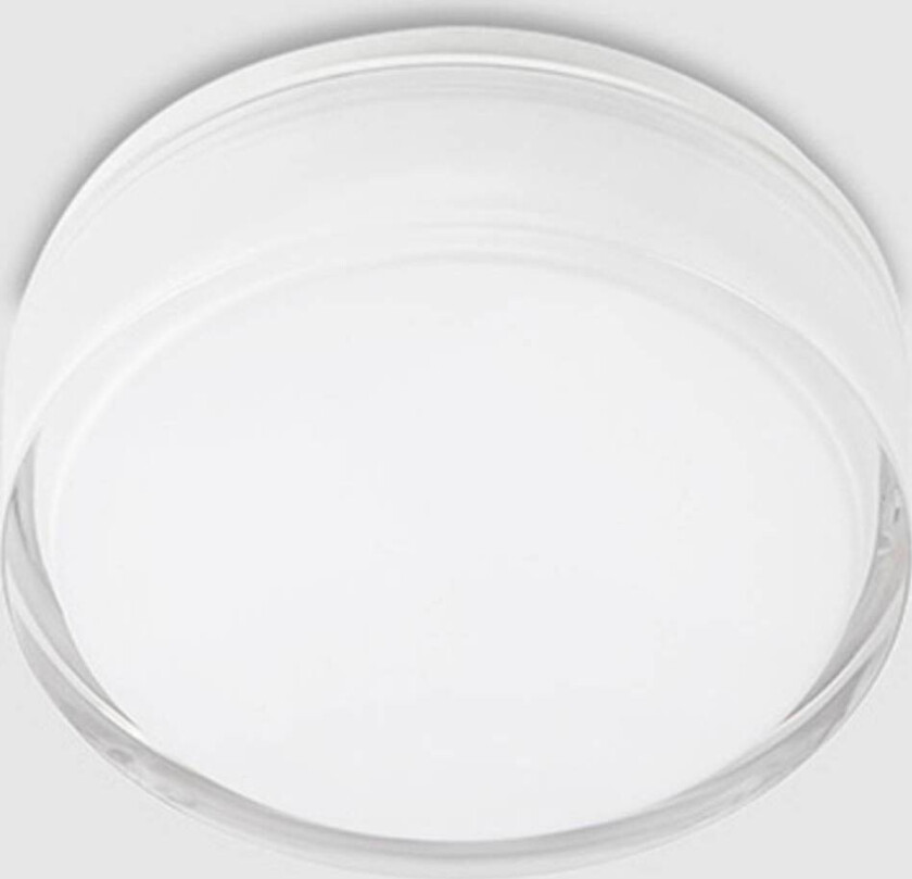 Vetro LED-taklampe av glass, IP44 930