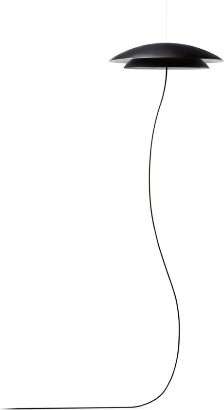 Noway Double LED-gulvlampe, svart