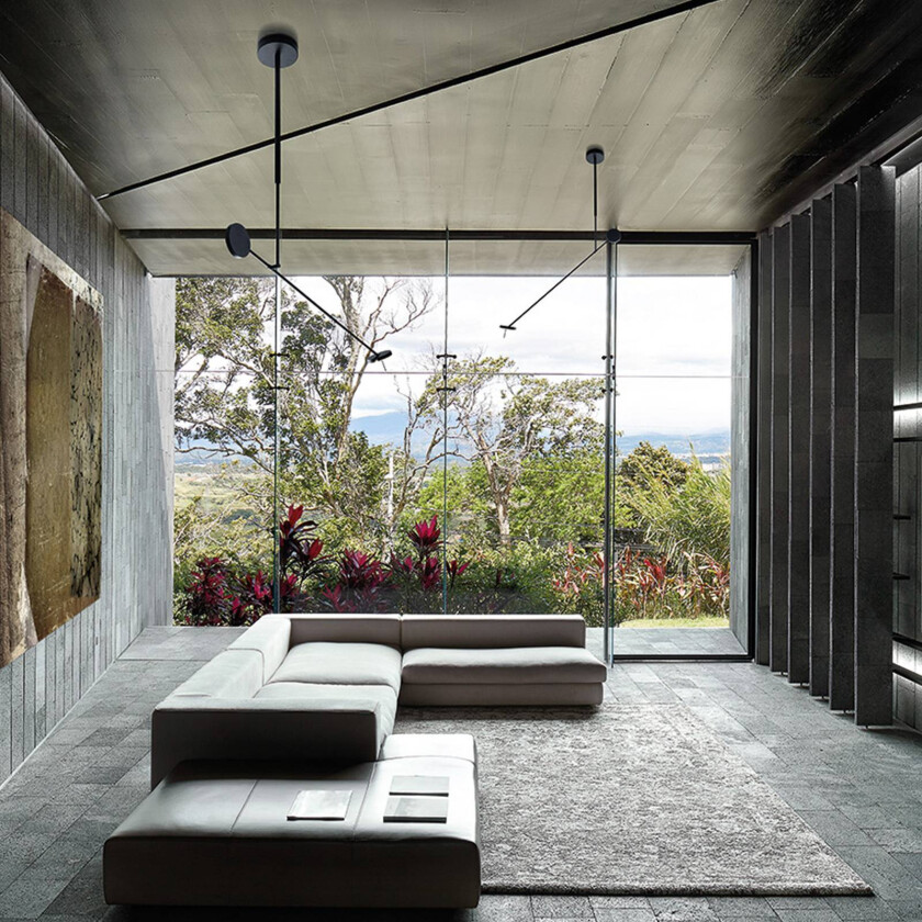 Invisible LED-hengelampe 1 lyskilde 2700 K